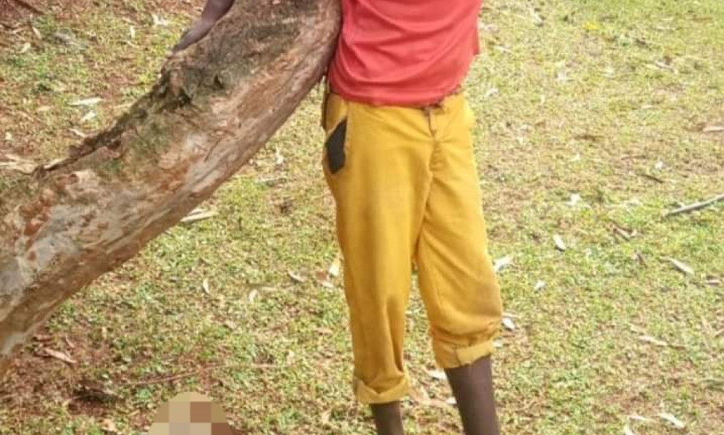 Police In Kenya Are Looking For Someone  Who Nailed A Man On A Tree