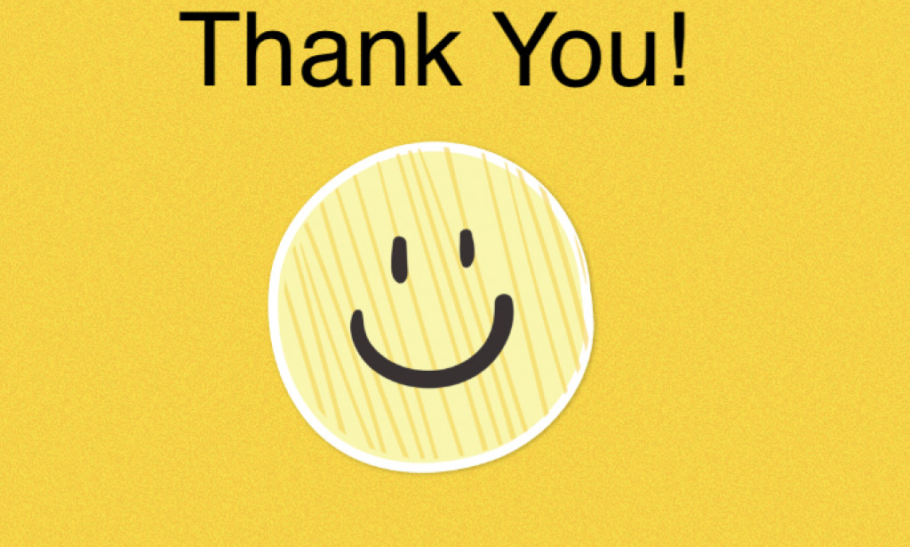 Just Say Thank You!