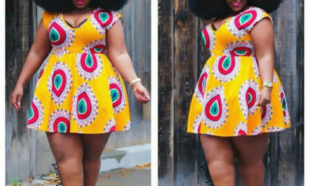 How to Dress Up Short Ankara Gowns