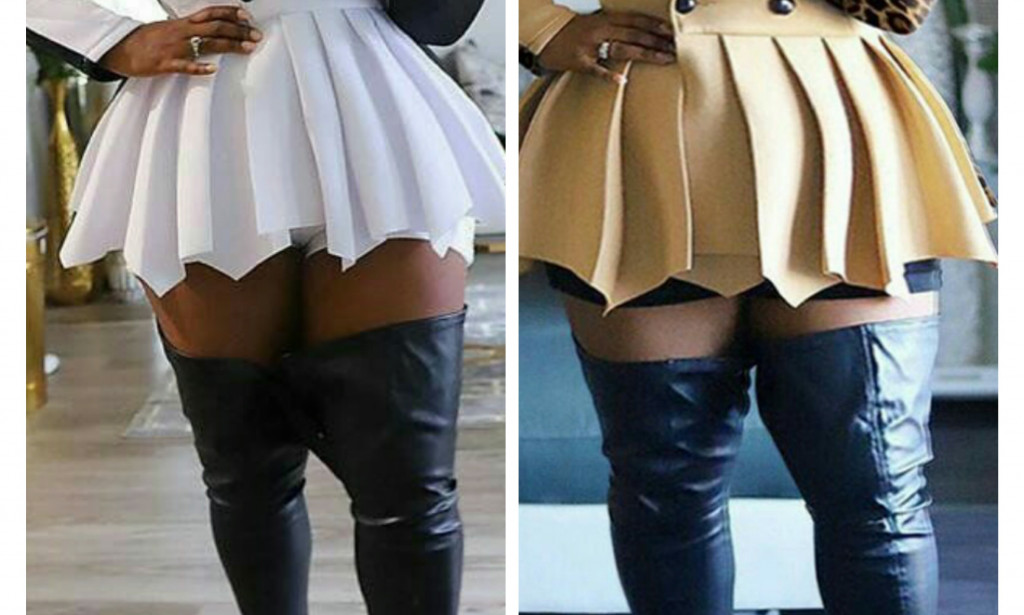 How to Dress Up Coat Dress With Black Long Boots