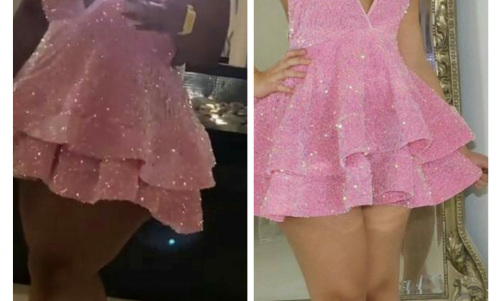 How to Style Cute Sequine Mini Dress as a Pretty Lady