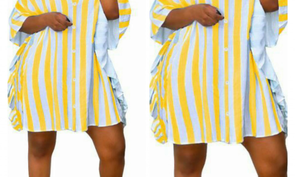 How to Style Strip Collar Shirt Dress Pretty