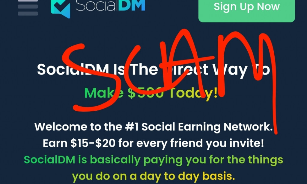 Socialdm.co Reviews Scam or Legit Register Login how social dm works