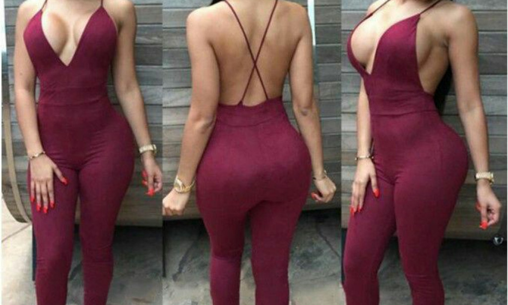 How to Style Backless Jumpsuit Like a Pretty Lady