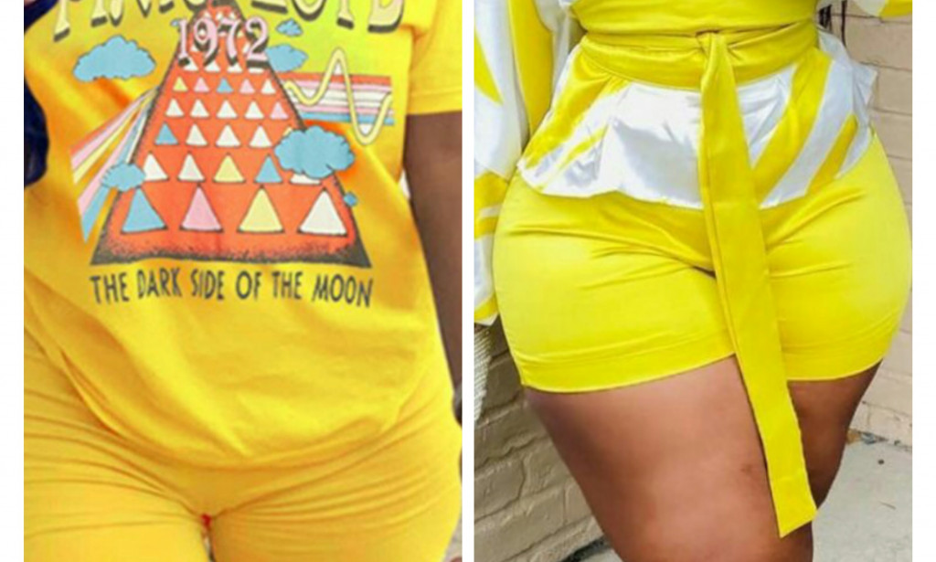 How to Style Yellow Biker shorts Pretty