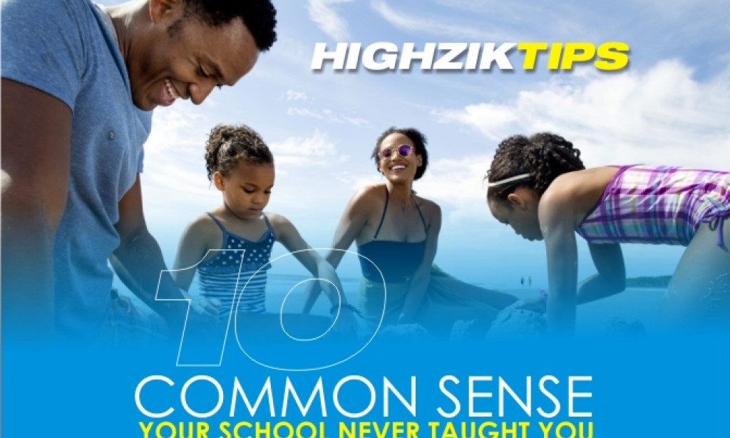 COMMON SENSE YOUR SCHOOL NEVER TAUGHT YOU