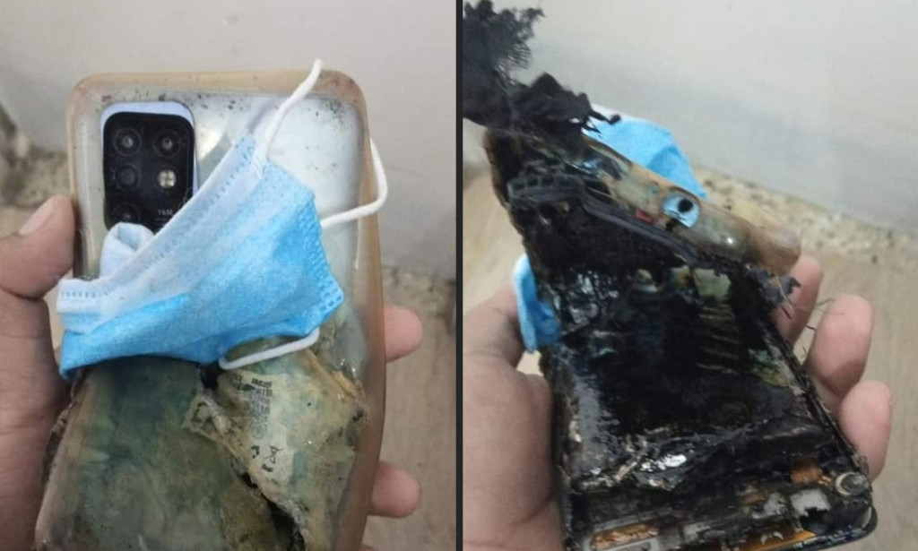 Don't Buy Infinix: Angry customer Lament about Infinix Hot 10 exploding in his pocket