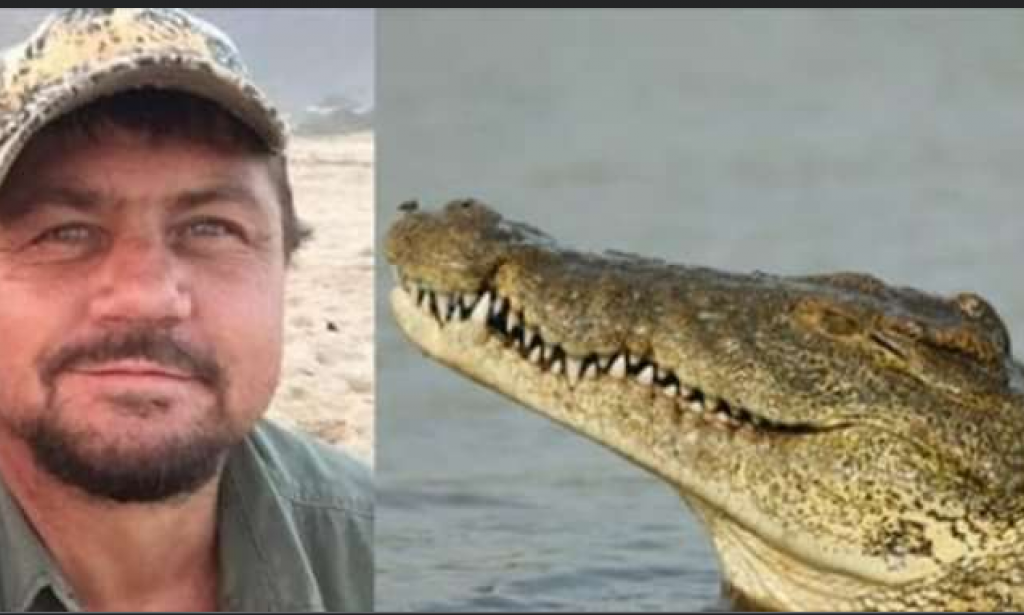 A thropy hunter that goes about killing elephants and lions was killed by a crocodile.
