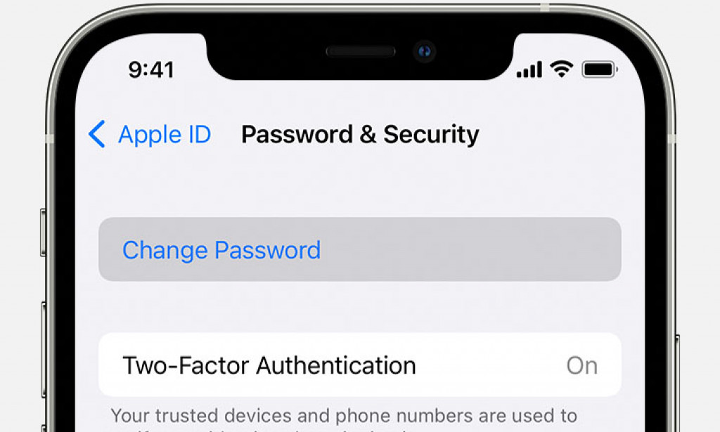 HOW TO CHANGE YOUR APPLE ID PASSWORD