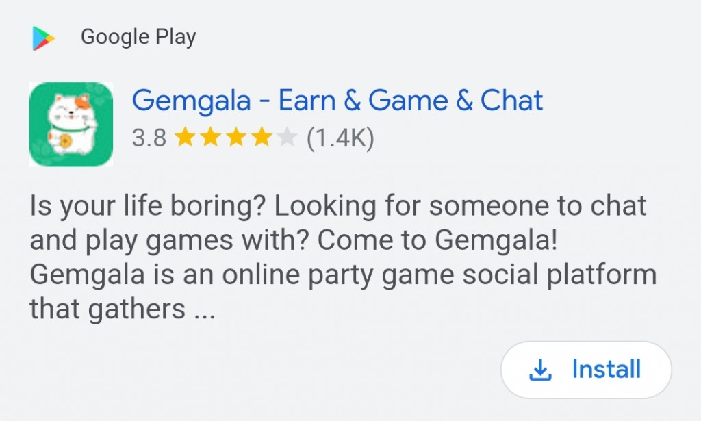 Gemgala Review Scam or Legit  how Gemgala App Apk work