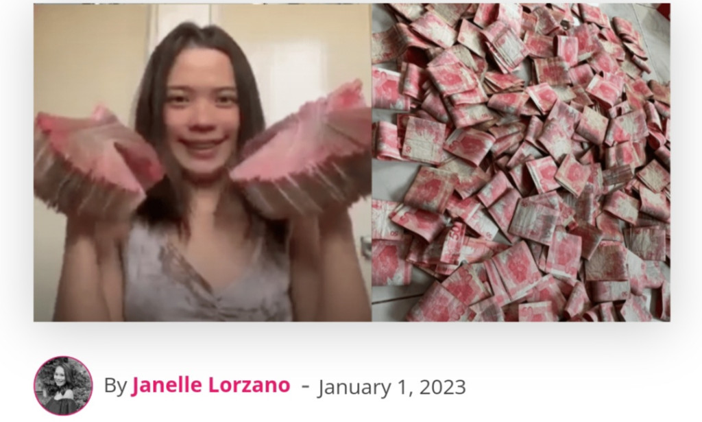 This could be the 2023 sign you're looking for: A woman saves P39,000 as a result of the 'invisible P50' money challenge.