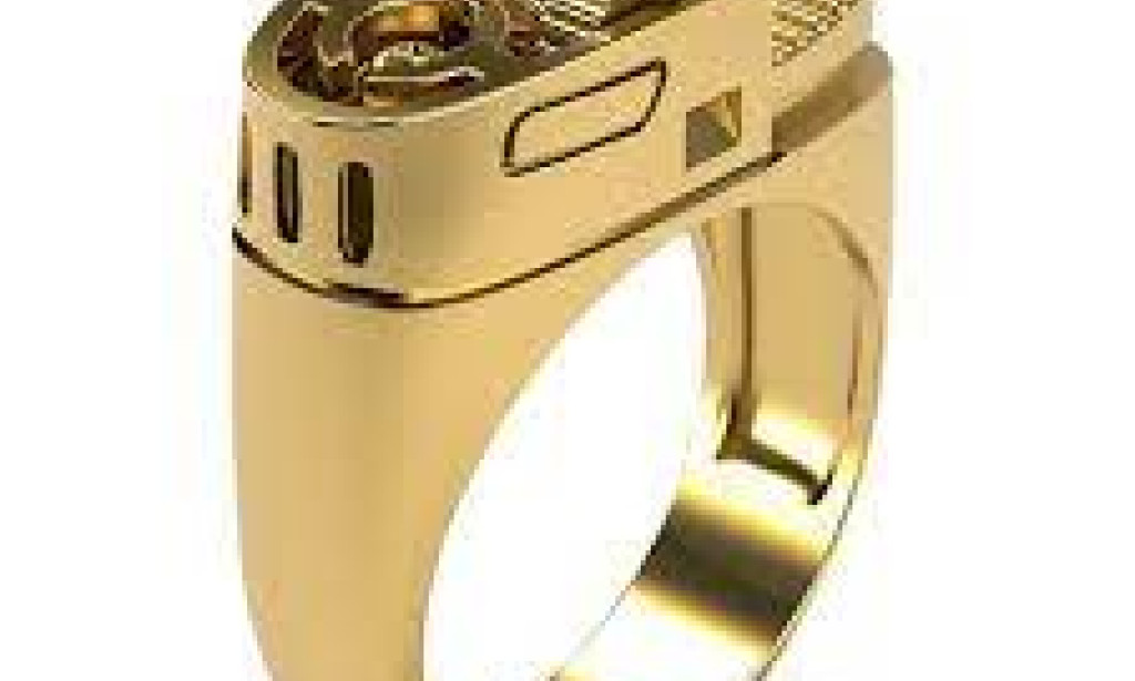 Free sample European And American The New Hot Jewelry Men's Titanium Steel Lighter Rings