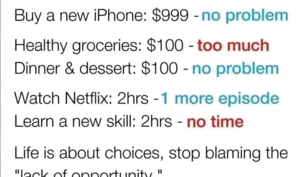 The eggs called opportunities