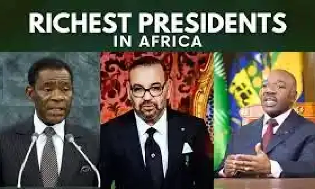 Top 5 Richest president in Africa.