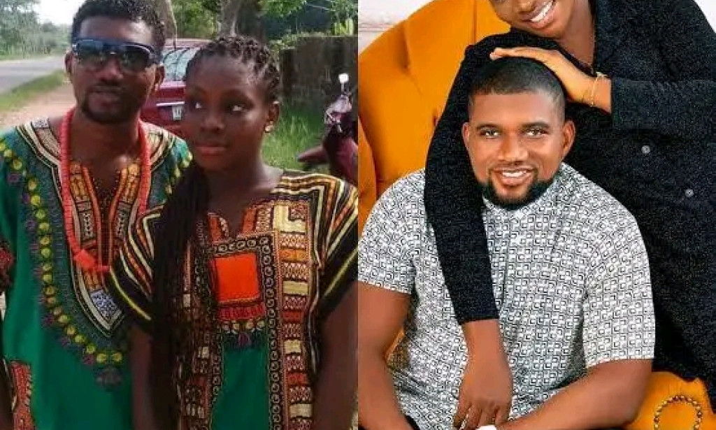 Mc mbakara praises his wife for sticking around him when he had nothing.