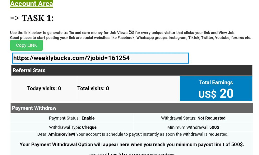 WeeklyBucks.com Review: A Scam or Legit Earning Opportunity?
