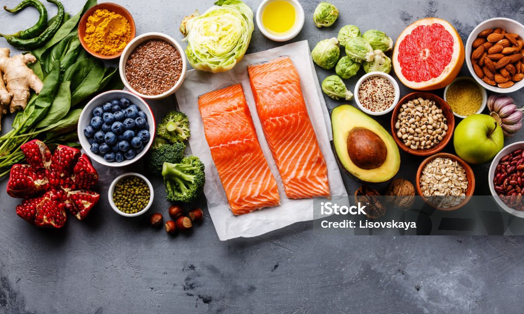 Balance diet in human being