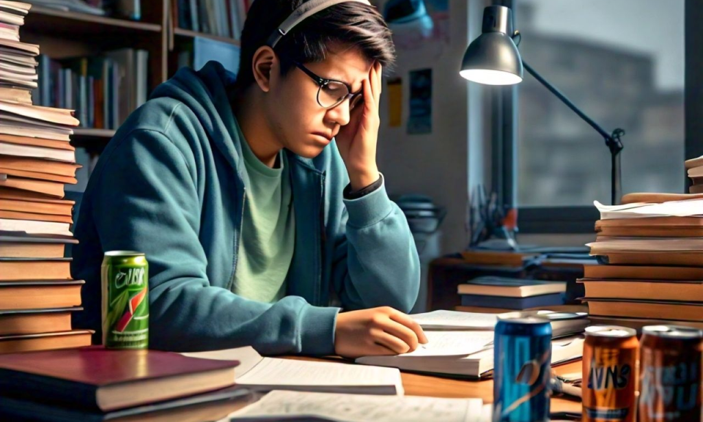 "CAFFEINE'S NEGATIVE IMPACT: A PERSONAL STORY OF ACADEMIC STRUGGLES"