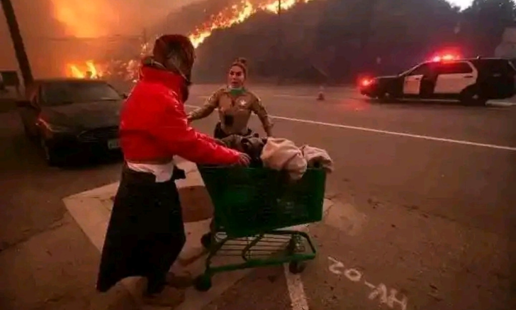 Los Angeles California fire problem