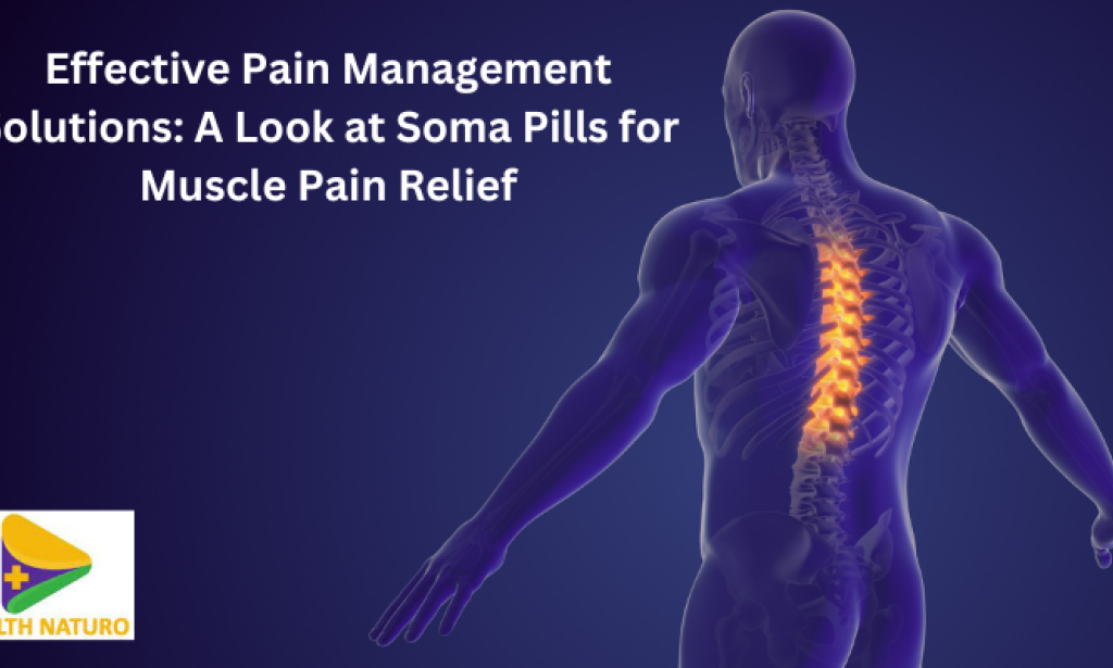 Effective Pain Management Solutions: A Look at Soma Pills for Muscle Pain Relief
