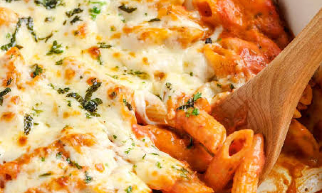 Creamy Tomato Pasta Bake Recipe