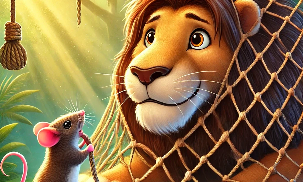The Lion and the Mouse: A Tale of Unexpected Kindness