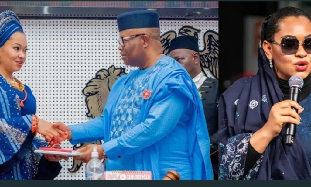 Senate President Akpabio Drags Natasha for disgrace Nigeria at the UN meeting
