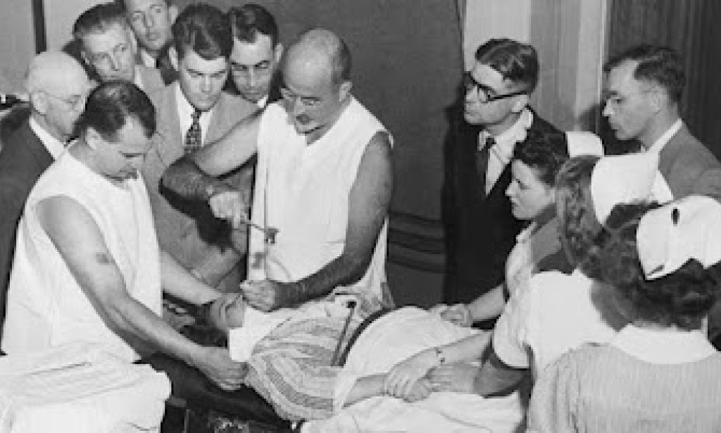 Historically banned clinical practice: lobotomy
