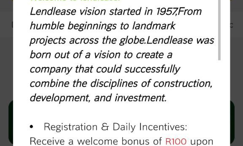 lendlease-za.com Review (2025): Fake Investment Scam Targeting South Africa Exposed!