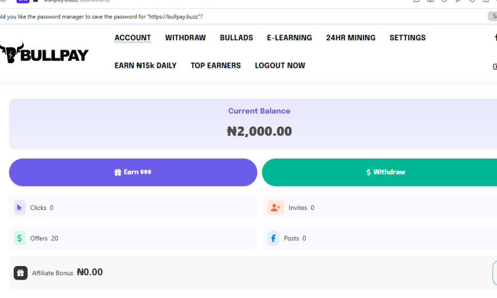 Bullpay.buzz Review (2025): Legit Way to Earn or Another Scam?