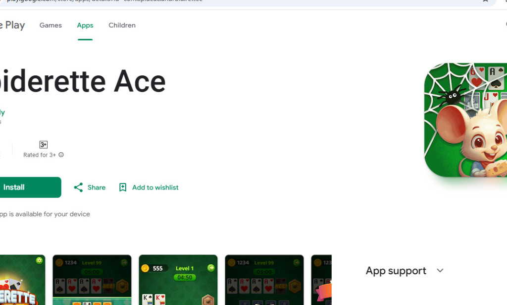 Spiderette Ace Review: Scam or Legit Solitaire Cash Game?