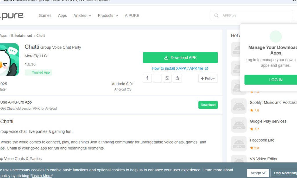 Chatti – Group Voice Chat Party App Review: Scam or Legit Social App?
