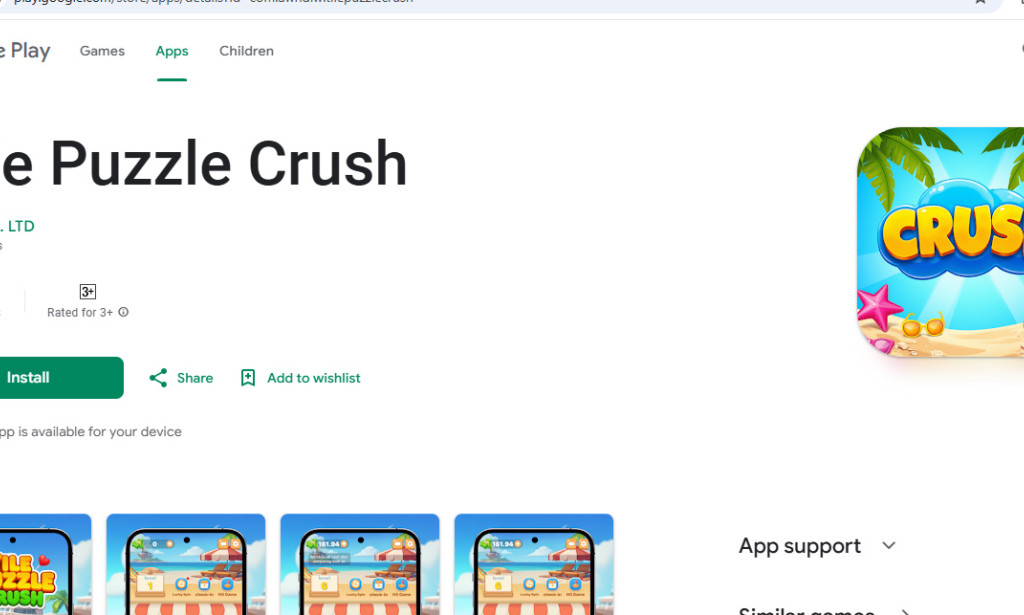 Tile Puzzle Crush Review – Scam or Legit? Why You’ll Never Reach $500
