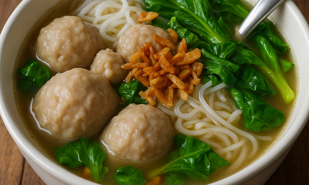 Indonesian Meatball Soup (Bakso) Recipe
