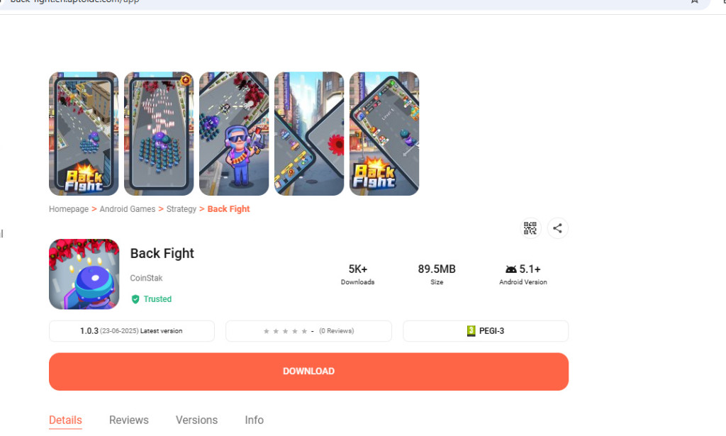 Back Fight App Exposed: The Hidden Scam Behind This “Earn Real Money” Game