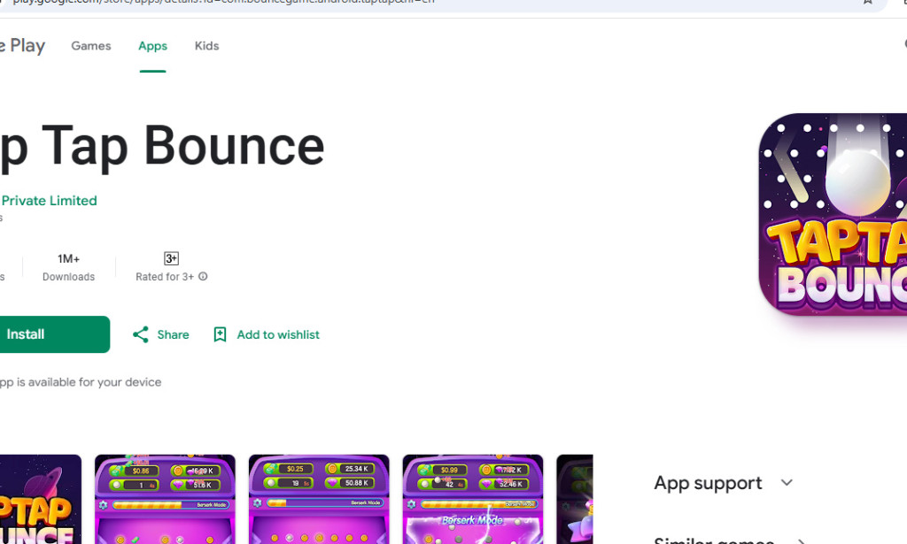 Tap Tap Bounce App Review 2025 – Scam or Legit Cash Game?