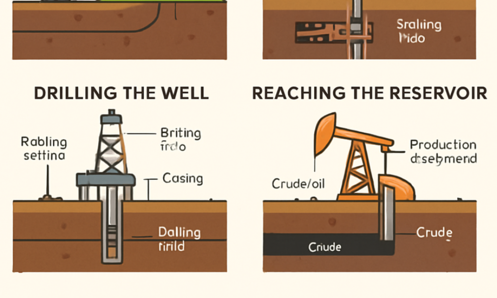 Oil Drilling Process: An Overview