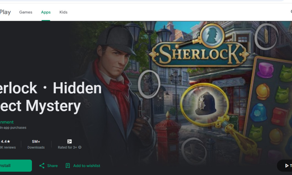 Sherlock Hidden Object Match-3 — Scam or Legit?