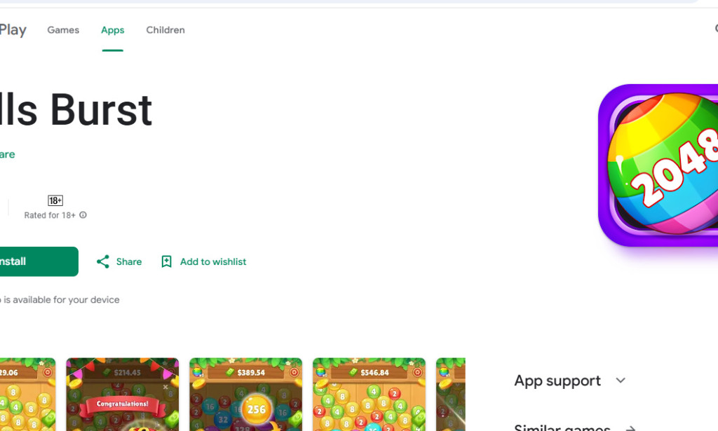 Balls Burst (Merge Game) – Scam Review: Is That $800 Payout Real?