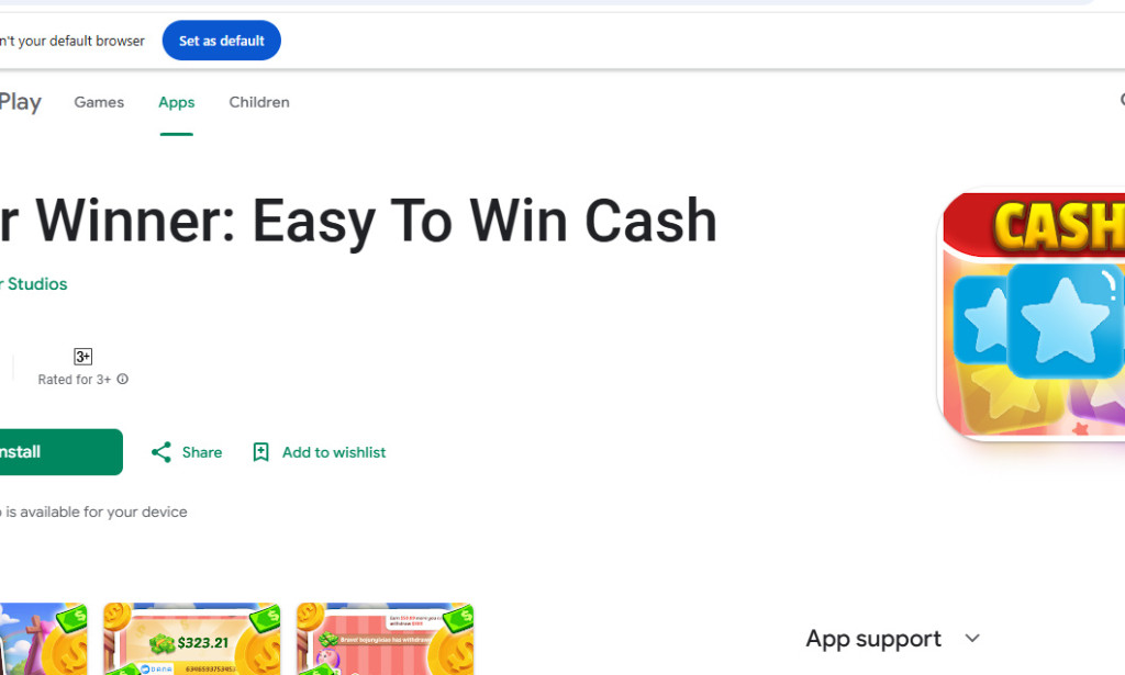 Star Winner: Easy to Win Cash – Scam or Legit?