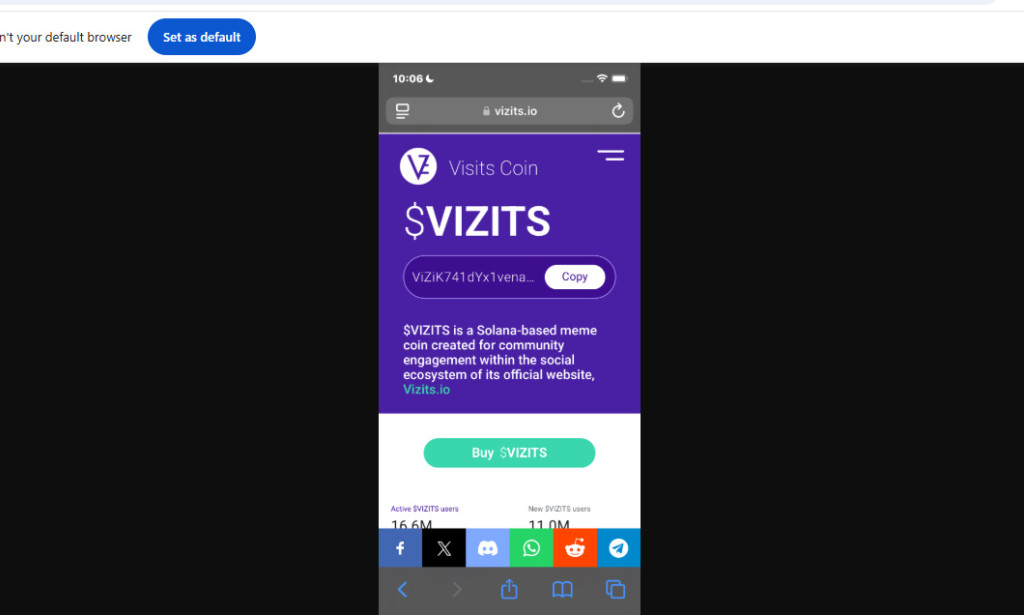 Is $VIZITS a Legit Solana Coin Investment or Fake Scam? Full Review