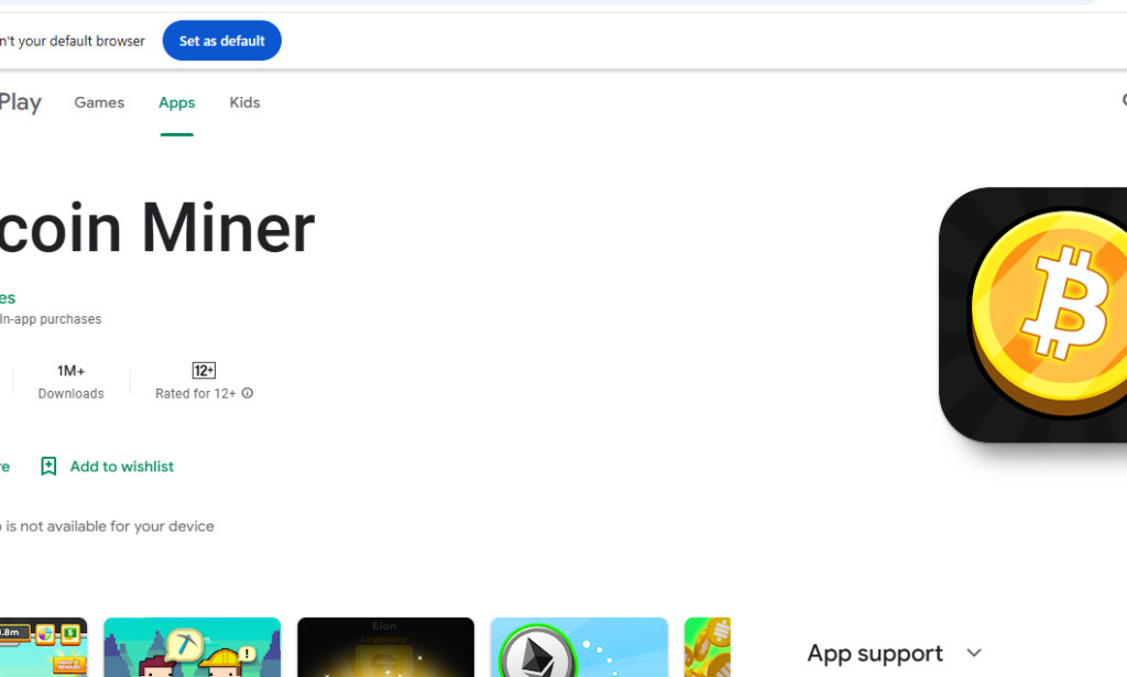 Bitcoin Miner – Earn Bitcoin App Review: Scam or Legit?