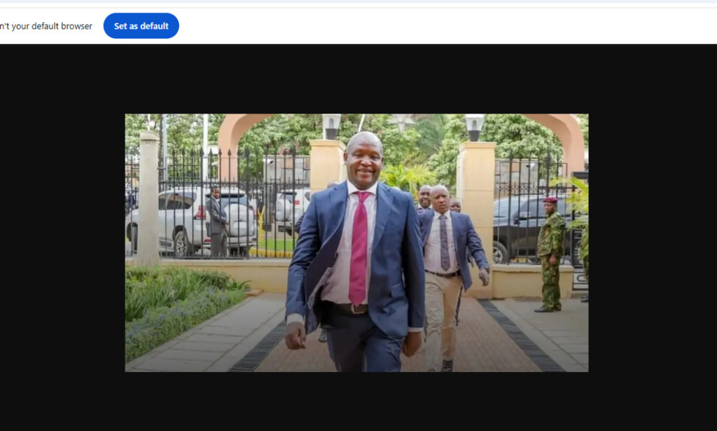 What Kericho Residents Did After Their Governor Survived Impeachment