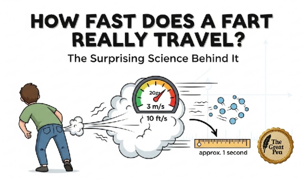 HOW FAST DOES A FART REALLY TRAVEL? The Surprising Science Behind It