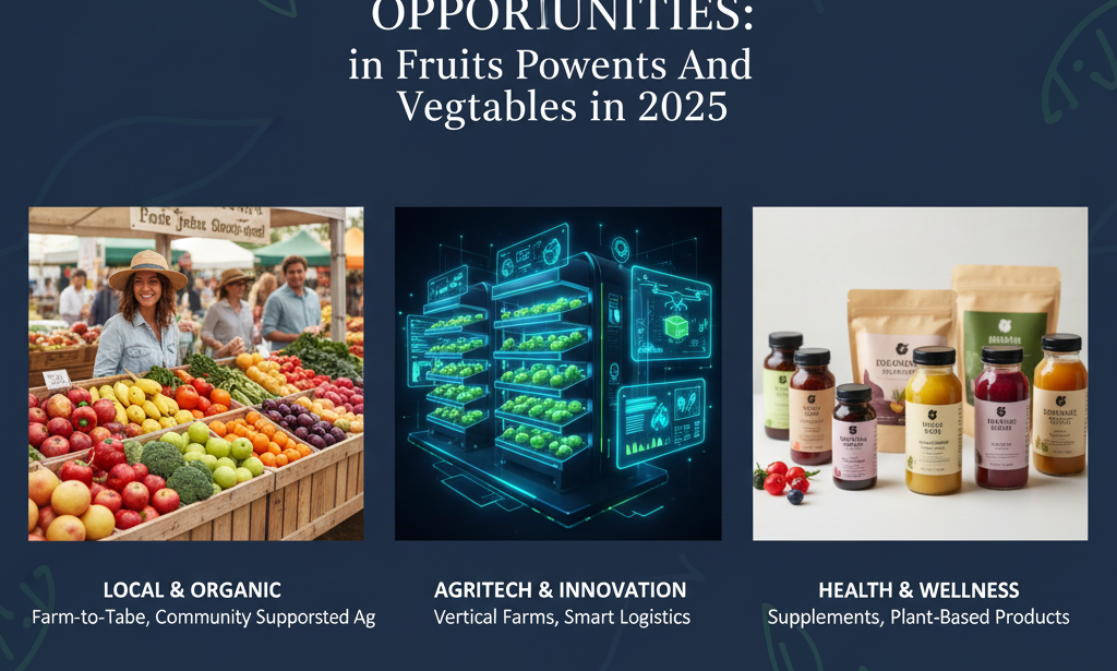 Business Opportunities in Fruits and Vegetables in 2025.