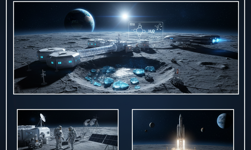 NASA Confirms Water on the Sunlit Moon - A New Era for Space Exploration.