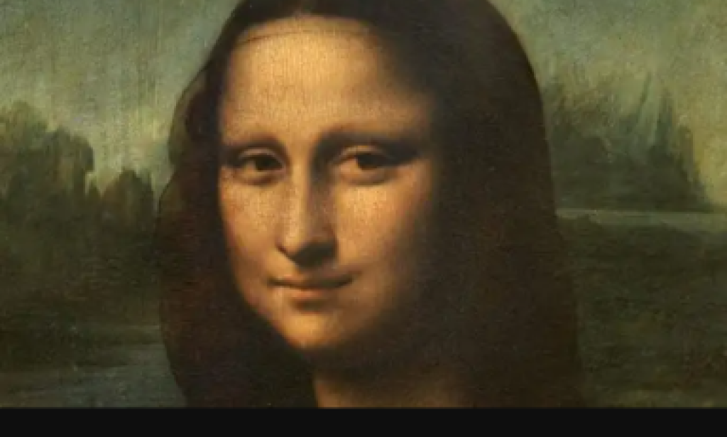 Mona Lisa's eyes.