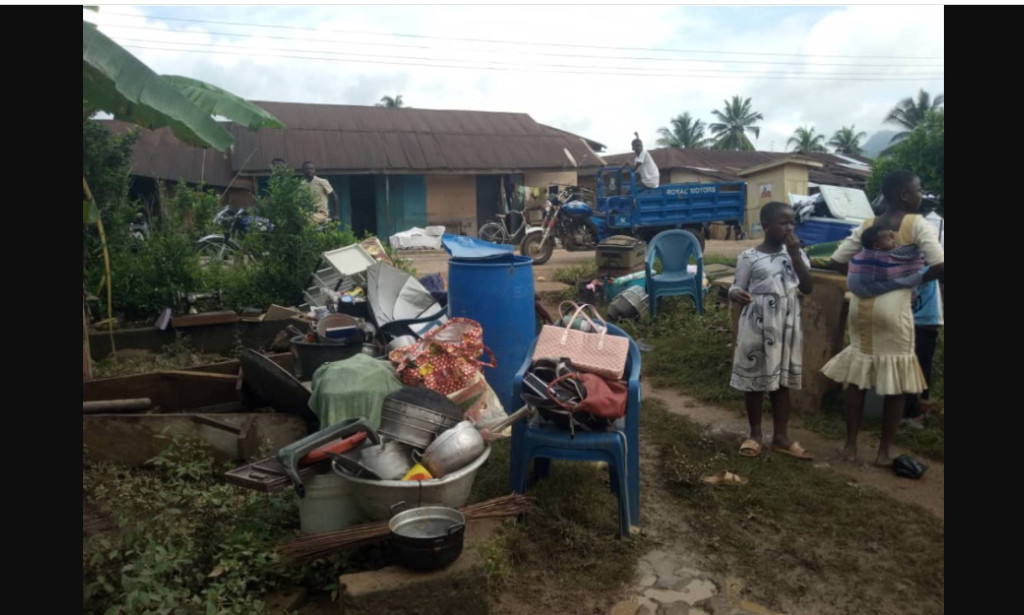 Hundreds displaced in Bosuo floods