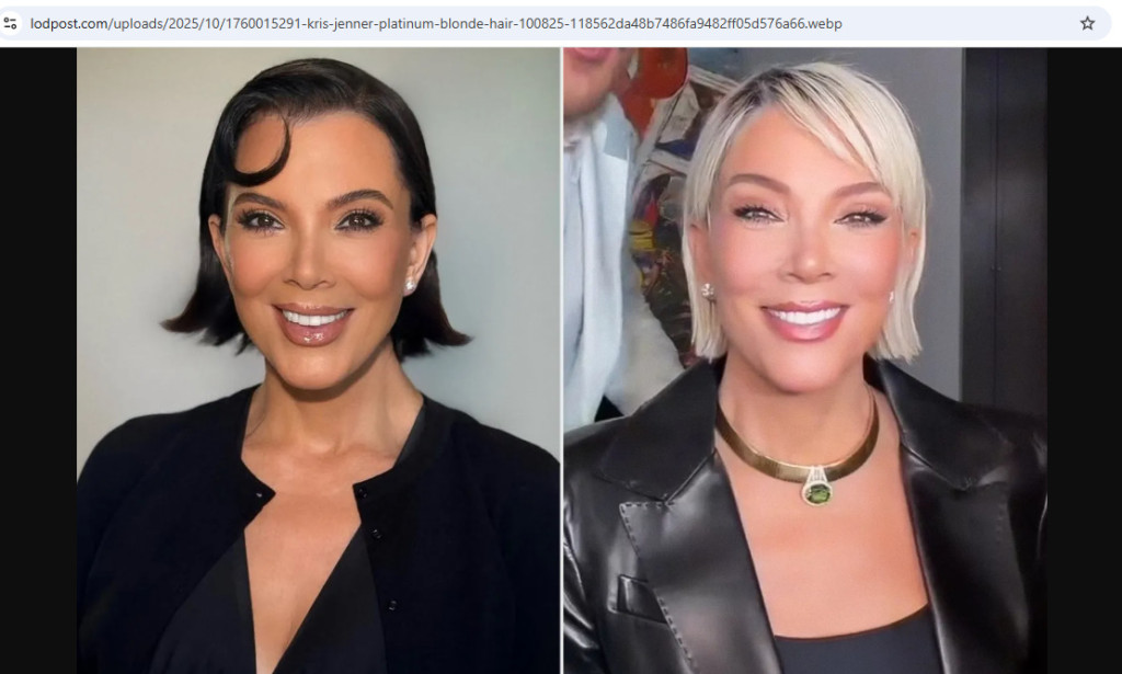 Kris Jenner shocked fans with a bold platinum blonde transformation done by celebrity hairstylist Chris Appleton and the internet can’t stop talking about it.