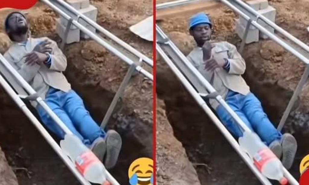 TikTok Video of Man Lowered Alive Into Grave During Kenyan Burial Sparks Emotional Debate Online